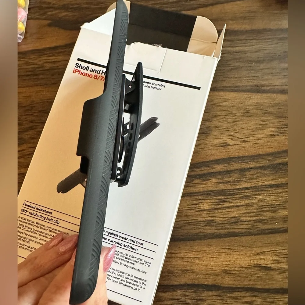 NIB Black Holster *ONLY* for iPhone 8/7/6s/6